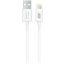 Кабель USB - Lightning BoraSCO Apple 8-pin (37338) 2A (белый) 1м