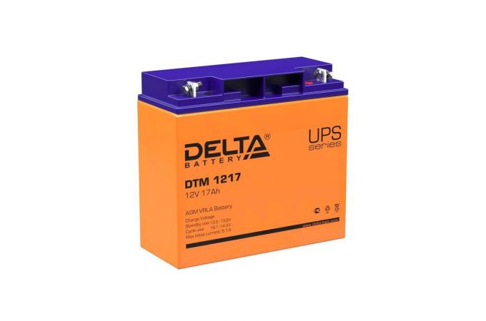 Аккумулятор UPS 12В 17А.ч Delta DTM 1217