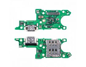 Шлейф для Huawei Honor X9b (ALI-NX1) с разъемом зарядки + Sim (плата) org