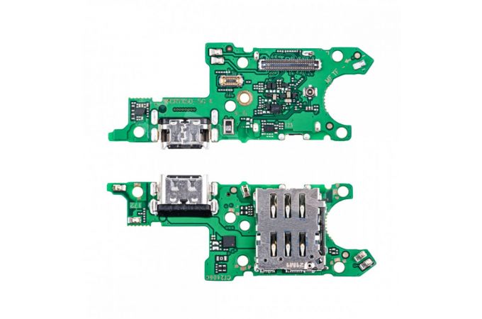 Шлейф для Huawei Honor X9b (ALI-NX1) с разъемом зарядки + Sim (плата) org