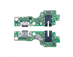 Шлейф для Infinix Hot 50 4G (X6882) с разъемом зарядки + разъем гарнитуры (плата) HQ