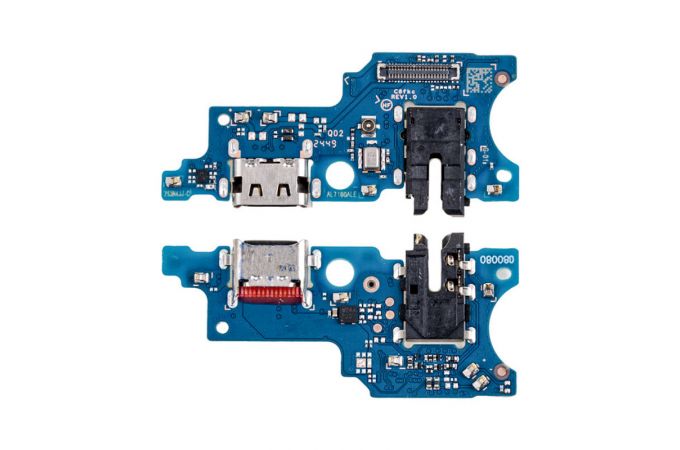 Шлейф для Samsung A065F Galaxy A06 с разъемом зарядки + разъем гарнитуры (плата) HQ