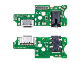 Шлейф для Tecno Pova 4 Pro (LG8n) с разъемом зарядки + разъем гарнитуры (плата) HQ