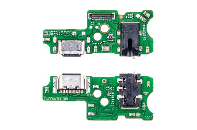 Шлейф для Tecno Pova 4 Pro (LG8n) с разъемом зарядки + разъем гарнитуры (плата) HQ