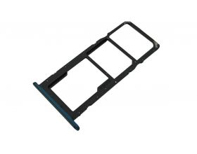 Держатель SIM для Huawei Honor 10X Lite/ P Smart 2021 (зеленый)