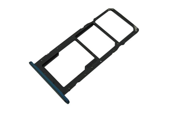 Держатель SIM (СИМ) для Huawei Honor 10X Lite/ P Smart 2021 (зеленый)