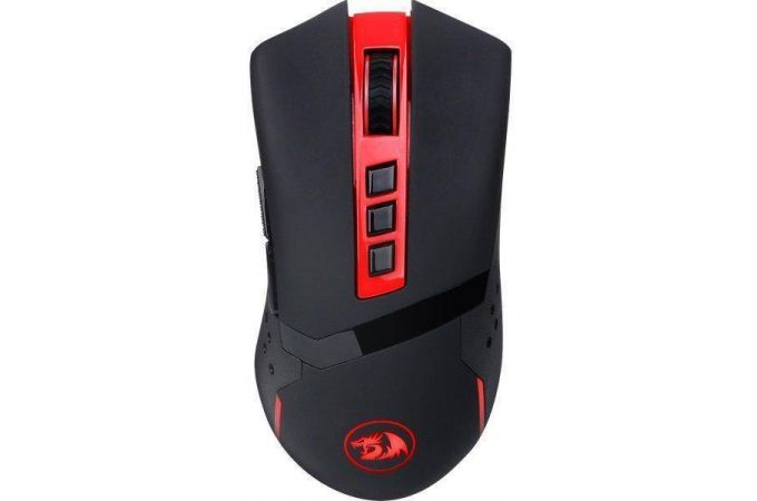 Мышь игровая беспроводная Redragon Blade (черно-красный)
