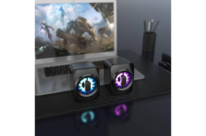 Акустическая система 2.0 USB-AK03 (черный)