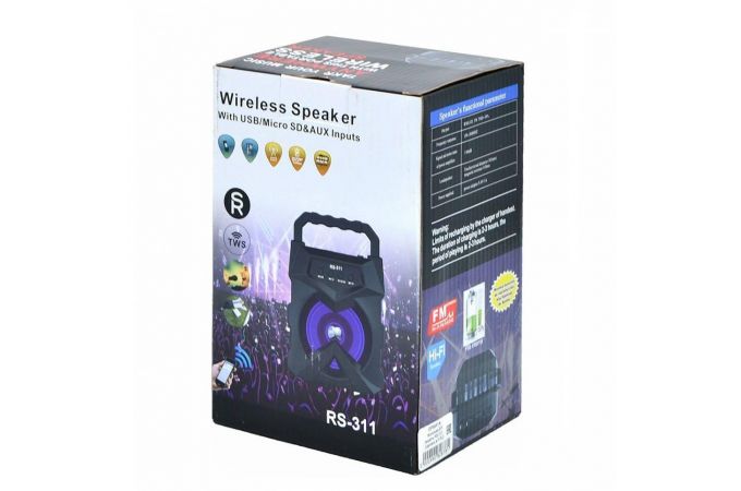 Портативная беспроводная колонка RS-311