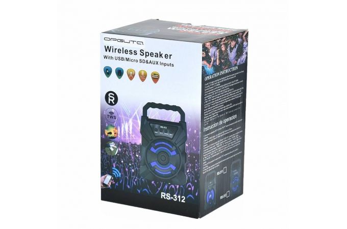 Портативная беспроводная колонка RS-312