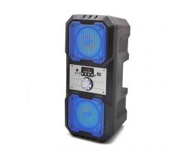 Портативная беспроводная колонка KTS-1048 (черно-синий)