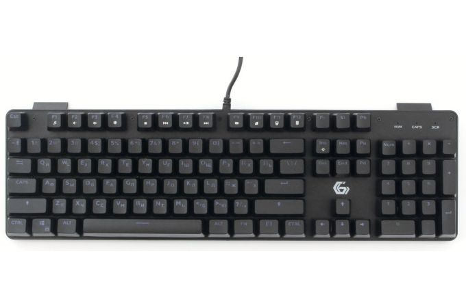 Клавиатура игровая механическая проводная Gembird KB-G530L (черный)