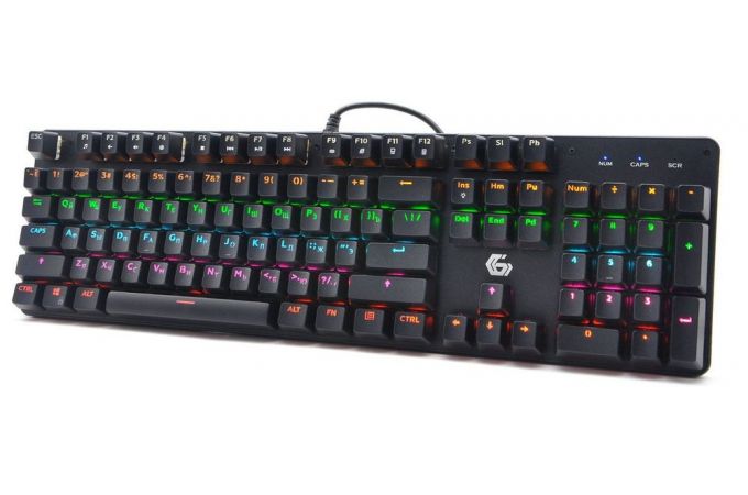 Клавиатура игровая механическая проводная Gembird KB-G530L (черный)