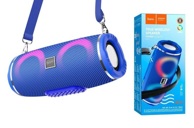 Портативная беспроводная колонка HOCO HC12 Sports BT (синий)