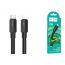 Кабель USB Type-C - Lightning HOCO X84 (черный) 1м
