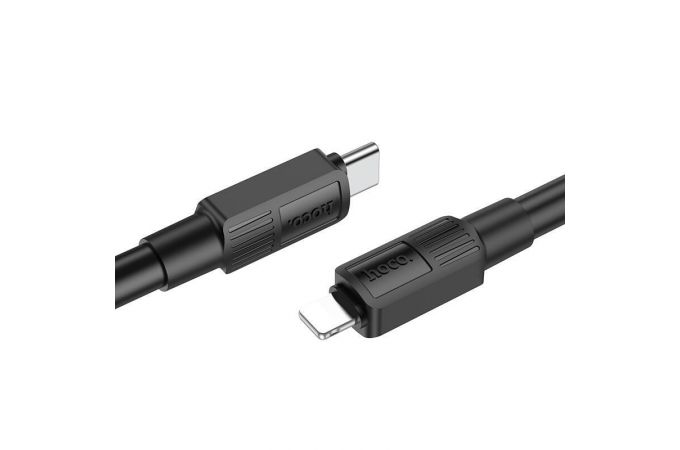 Кабель USB Type-C - Lightning HOCO X84 (черный) 1м
