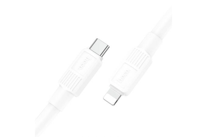 Кабель USB Type-C - Lightning HOCO X84 (белый) 1м