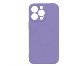 Чехол для iPhone 14 Pro (6.1) MagSafe (фиолетовый)