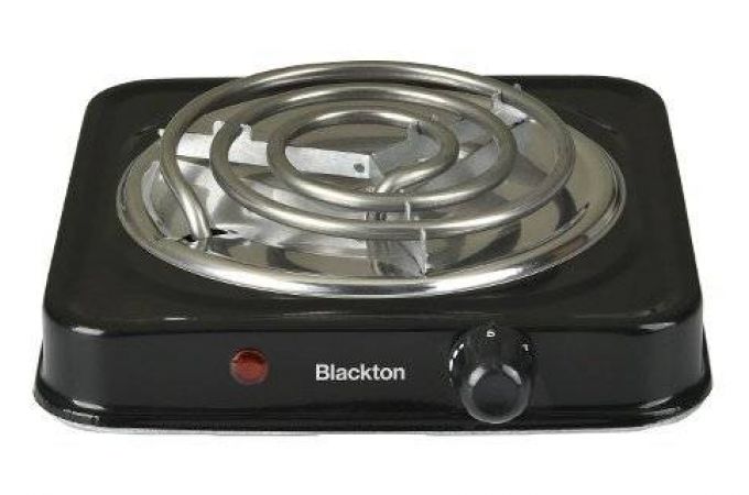 Плитка электрическая BLACKTON Bt HP102B Черный 1000 Вт, 1 конфорка,ТЭН