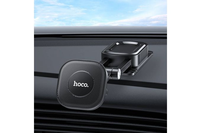 Держатель автомобильный для телефона HOCO H4 Mice magnetic car holder черный