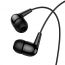 Наушники вакуумные проводные HOCO M97 Enjoy universal digital earphones with microphone штекер Type-C (черный)