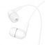 Наушники вакуумные проводные HOCO M97 Enjoy universal digital earphones with microphone штекер Type-C (белый)