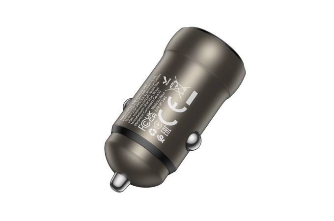 Автомобильное зарядное устройство АЗУ USB-C BOROFONE BZ32 Fresh single port PD30W (золотой)