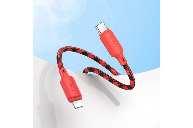 Кабель USB Type-C - Lightning HOCO X116 Meridian PD (фиолетовый градиент)