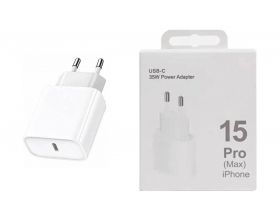 Сетевое зарядное устройство USB-C Apple 35W 15 pro max (copy) (л)