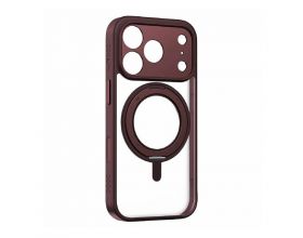 Чехол для iPhone 17 Pro Max MOMAX MRAP25XLD Roller (Бордовый)