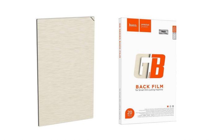 Гидрогелевая пленка HOCO GB004 Smart  film cutting machin (20 шт.) (золотистый металл задней крышки)