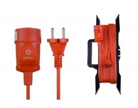 Сетевой удлинитель на рамке Perfeo без заземления "RU POWER" 20м 1 гнездо (УХ6-101) PF_C3264