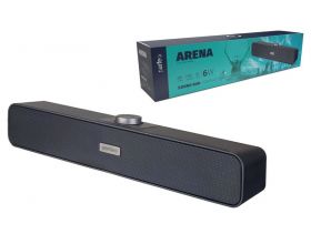 Колонка-саундбар Perfeo "ARENA", мощность 6 Вт, USB, "графит" PF_A4437 (У)