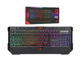 Клавиатура игровая проводная MARVO K656, подсветка RGB, 112 кл., USB (черный)