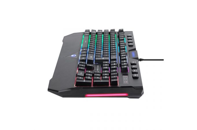 Клавиатура игровая проводная MARVO K656, подсветка RGB, 112 кл., USB (черный)