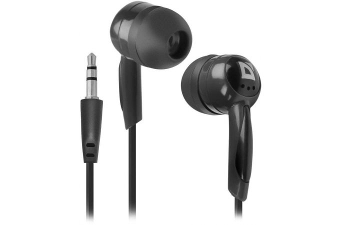 Наушники вакуумные проводные Defender Basic 604 (черный)