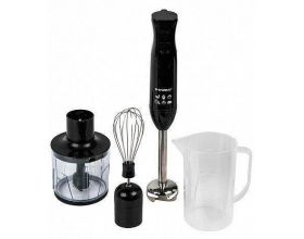 Блендер ENDEVER Sigma -79 черный 1000Вт, измельчитель, венчик, стакан