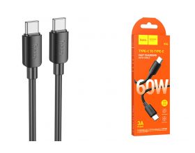 Кабель USB Type-C - USB Type-C HOCO X96 PD60W (черный) 1м