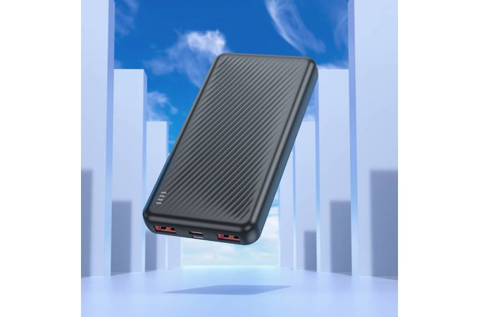 Универсальный дополнительный аккумулятор Power Bank BOROFONE BJ56 Graceful 22.5W+PD20W fully compatible power bank (10000mAh) (черный)