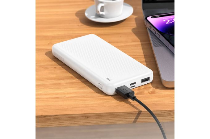 Универсальный дополнительный аккумулятор Power Bank BOROFONE BJ55 Graceful power bank (10000mAh) (черный)