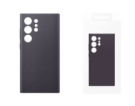 Чехол для Samsung S23 Ultra Leather Case MagSafe (фиолетовый)