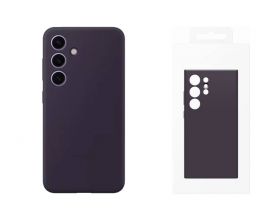 Чехол для Samsung S24 Plus Leather Case MagSafe (фиолетовый)