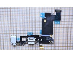 Шлейф для iPhone 6s Plus (5.5) с разъемом зарядки (белый) HQ
