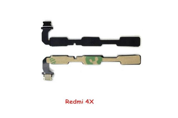 Шлейф для Xiaomi Redmi 4X с кнопкой включения + кнопки громкости