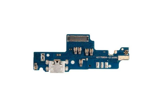 Шлейф для Xiaomi Redmi Note 4X с разъемом зарядки (4 GB/ 64 GB Small коннектор) (плата)