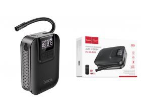 Компрессор автомобильный HOCO S53 Breeze portable smart air pump (универсальный)