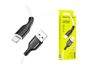 Кабель USB - Lightning BOROFONE BX63 2,4A (белый) 1м