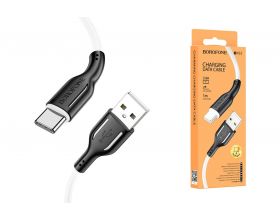 Кабель USB - USB Type-C BOROFONE BX63, 3A (белый) 1м