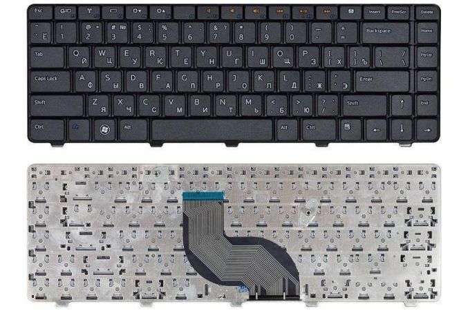 Клавиатура для ноутбука Dell Inspiron 14V 14R N4010 N4030 N5030 M5030 черная
