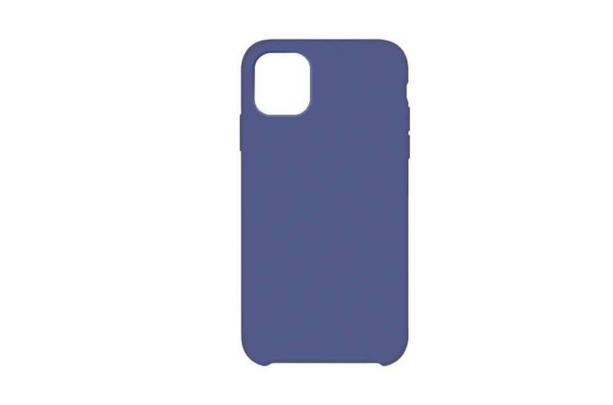 Чехол для iPhone 14 (6,1) Silicone Case Soft Touch (синий деним)
